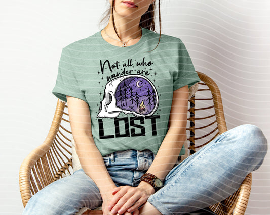 Not All Who Wander are Lost Graphic Tee