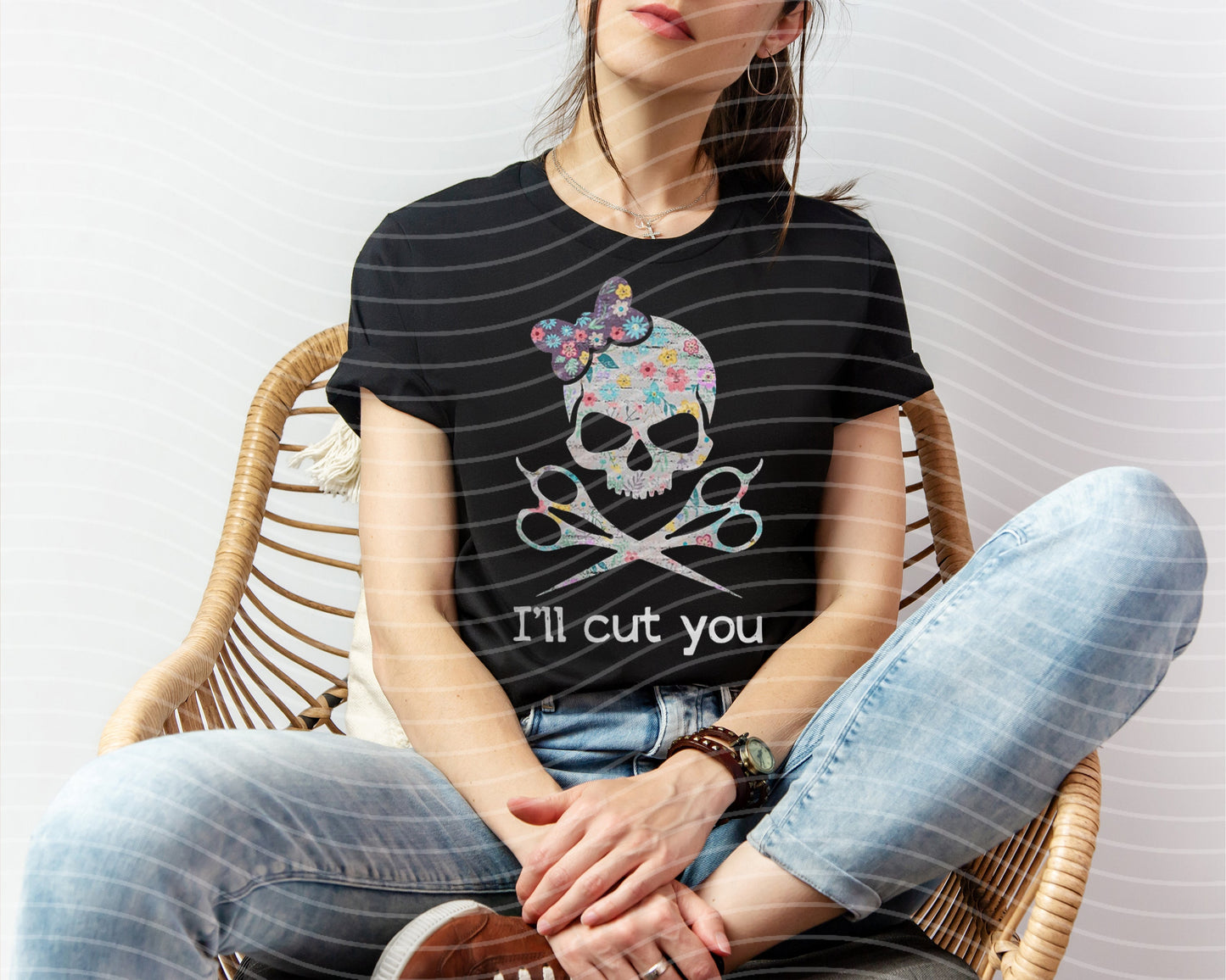 I'll Cut You Graphic Tee
