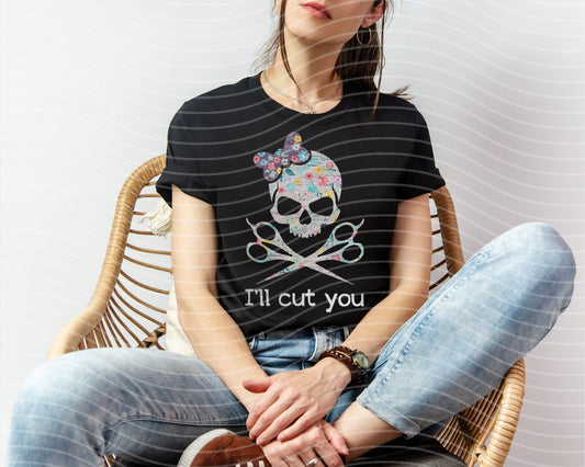 I'll Cut You Graphic Tee