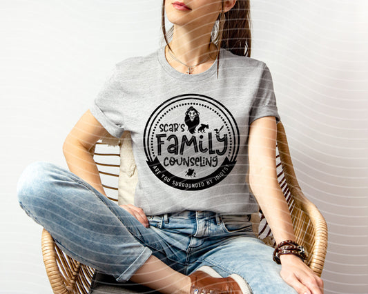 Scars Family Counseling Graphic Tee