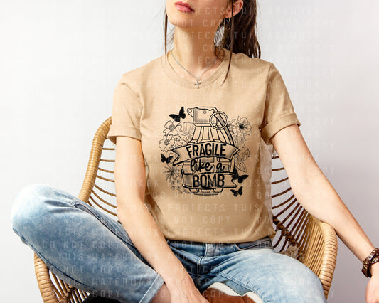 Fragile Like a Bomb Graphic Tee