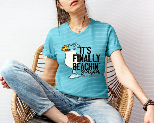 It's Finally Beachin Season Graphic Tee