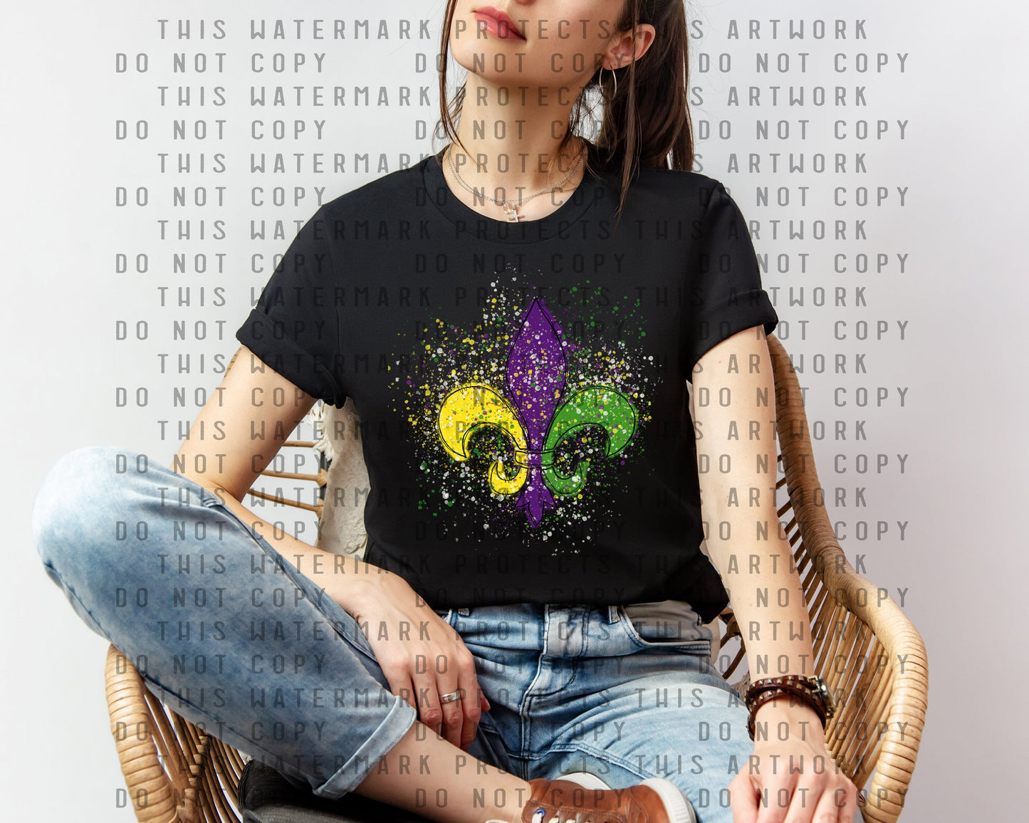 Fleur de Lis Graphic Tee