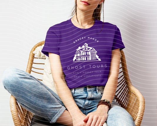 Gracey Manor Ghost Tours Graphic Tee