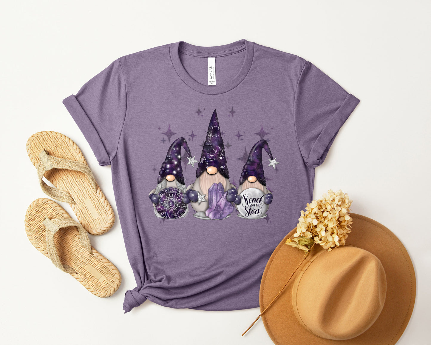 Reach for the Stars Gnomes Graphic Tee