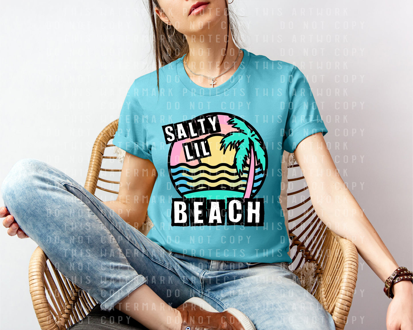 Salty Lil Beach Graphic Tee