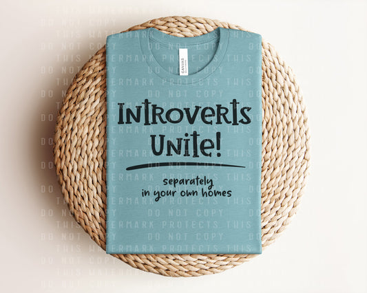 Introverts Unite Graphic Tee