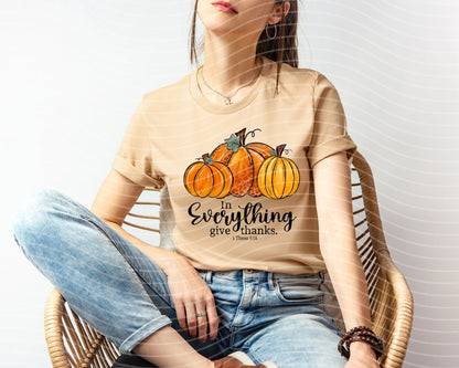 In Everything Give Thanks Graphic Tee