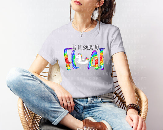 Tis the Season to Float Graphic Tee