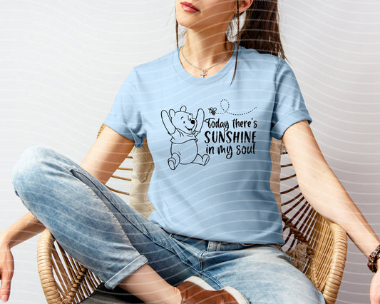 Today There's Sunshine in My Soul Graphic Tee