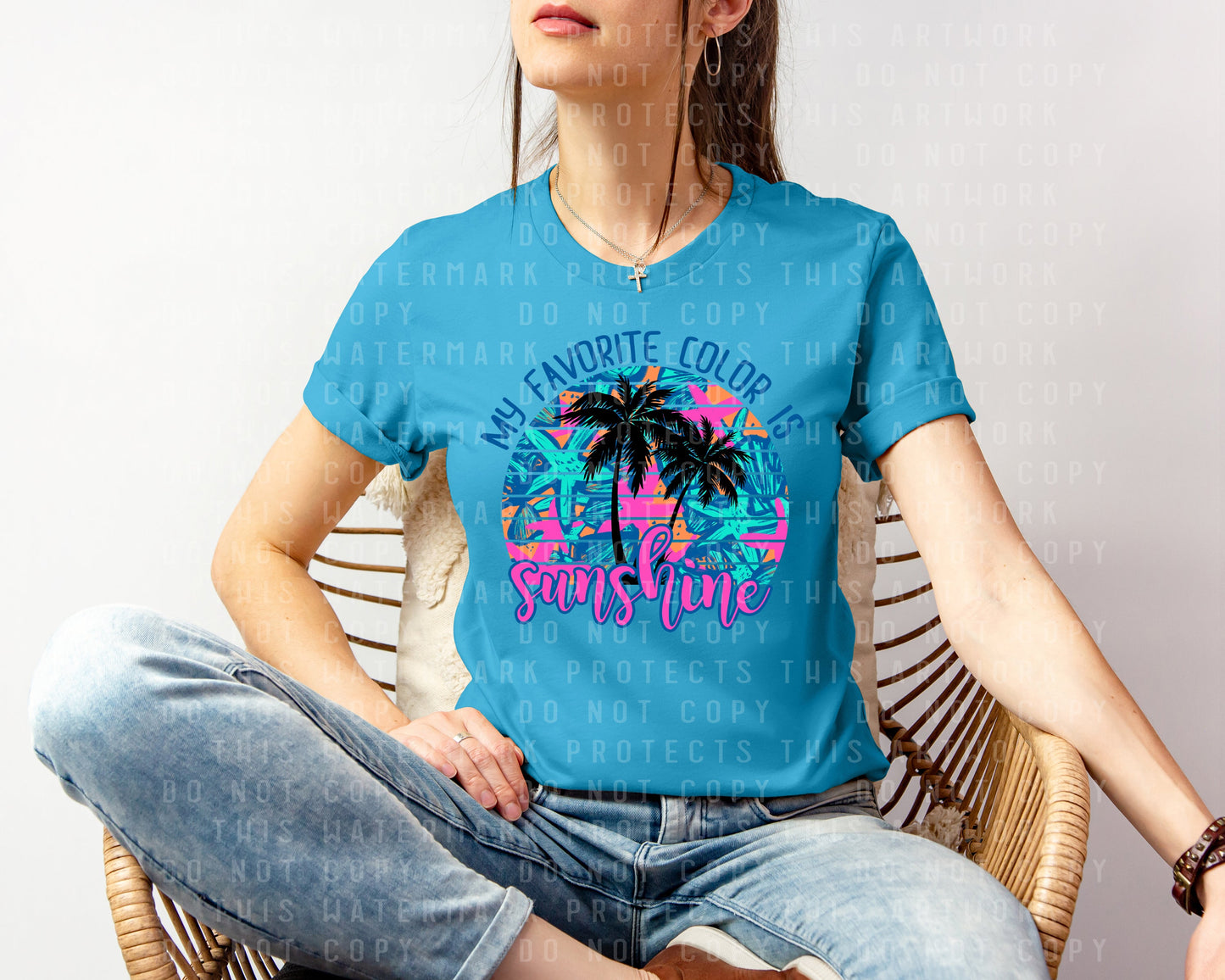 My Favorite Color is Sunshine Graphic Tee