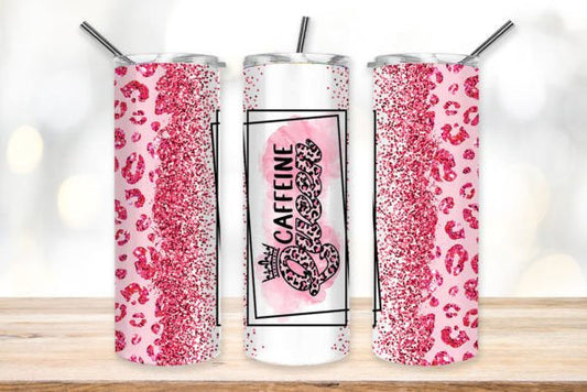 Caffeine Queen 20 oz Skinny Tumbler