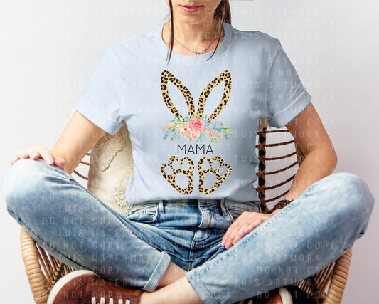Floral Bunny Graphic Tee