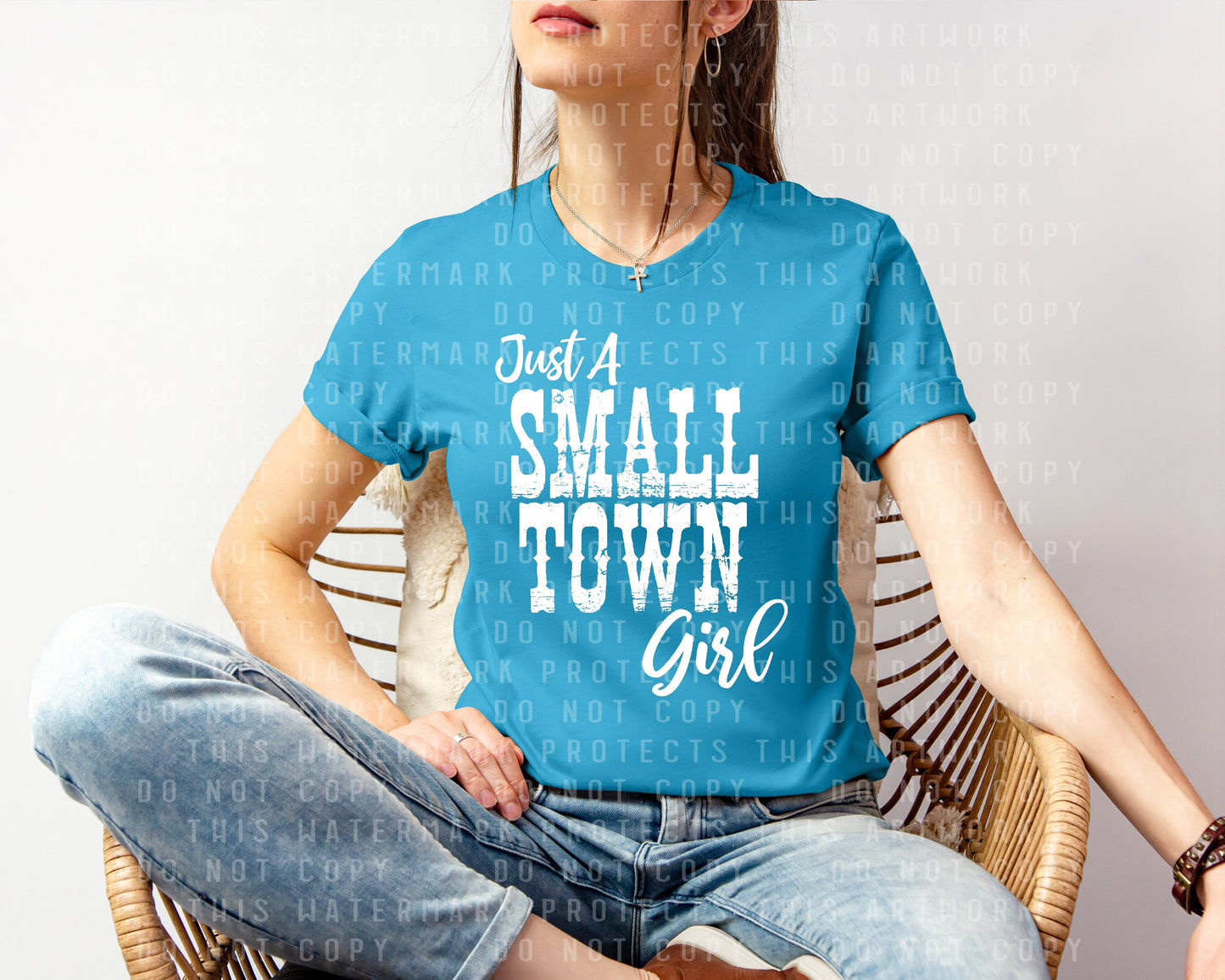 Just a Small Town Girl Graphic Tee