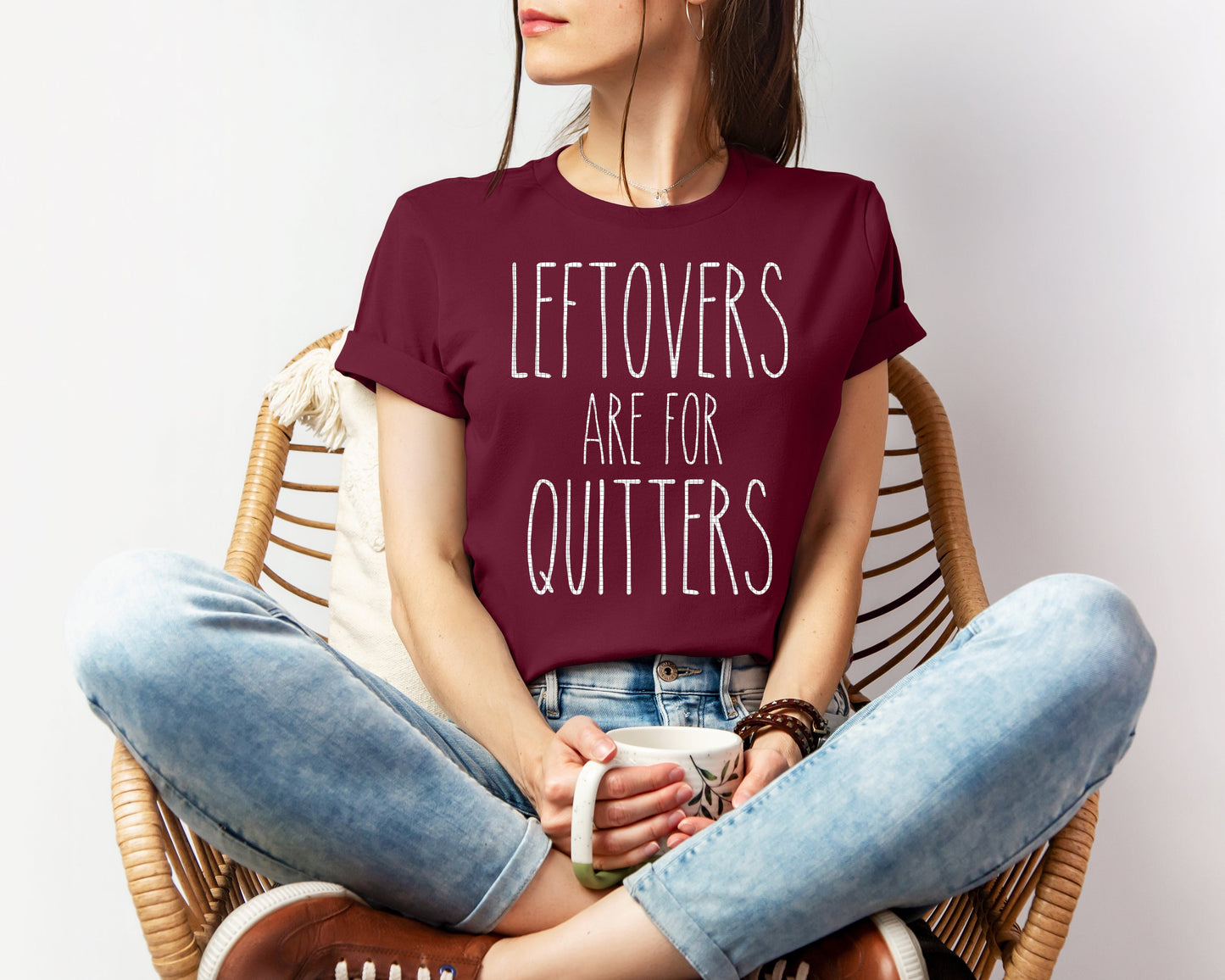 Leftovers Are For Quitters Graphic Tee
