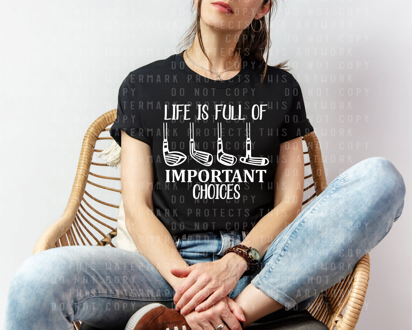 Life is Full of Important Choices Graphic Tee