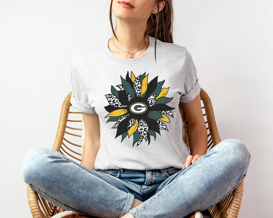 Packers Sunflower Graphic Tee