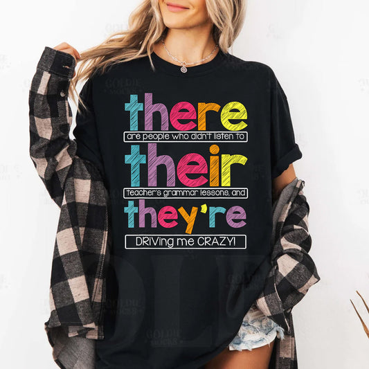 There are People Who Don't Listen - Comfort Colors Graphic Tee