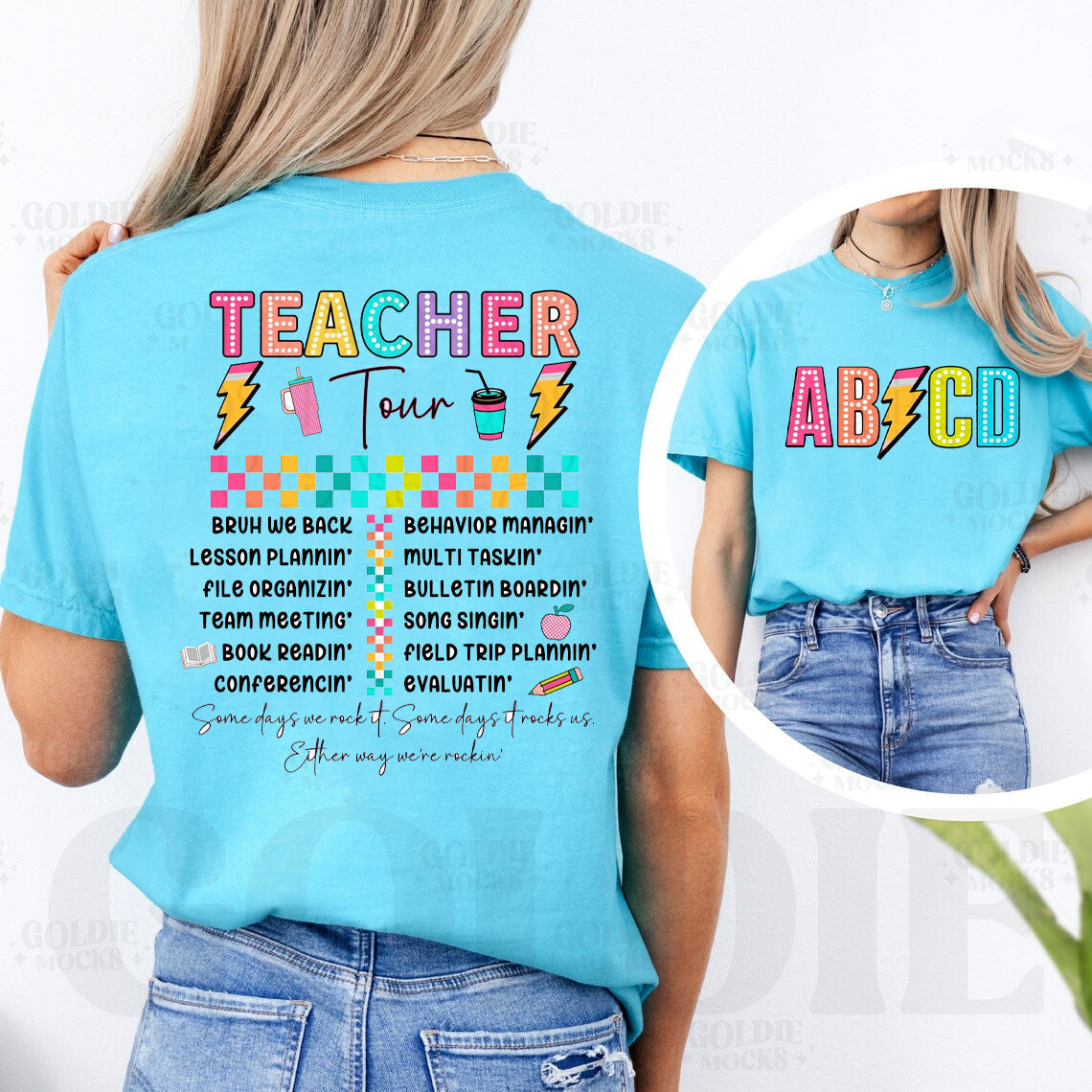 Teacher Tour - Comfort Colors Graphic Tee