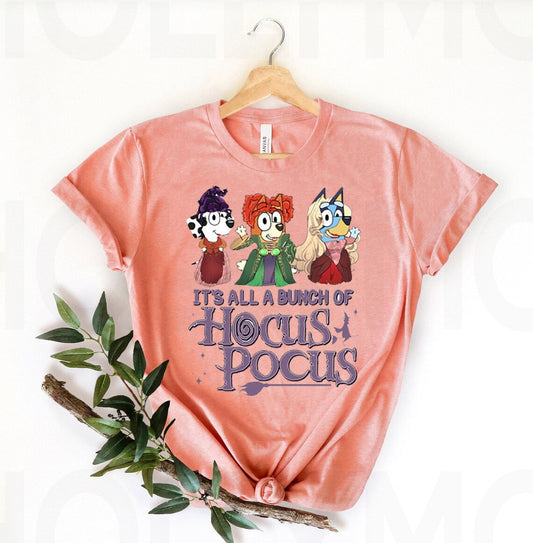 Bluey It's All a Bunch of Hocus Pocus Graphic Tee