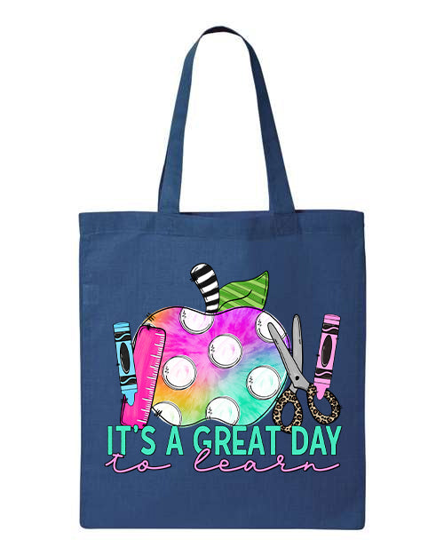 It's a Great Day to Learn Tote