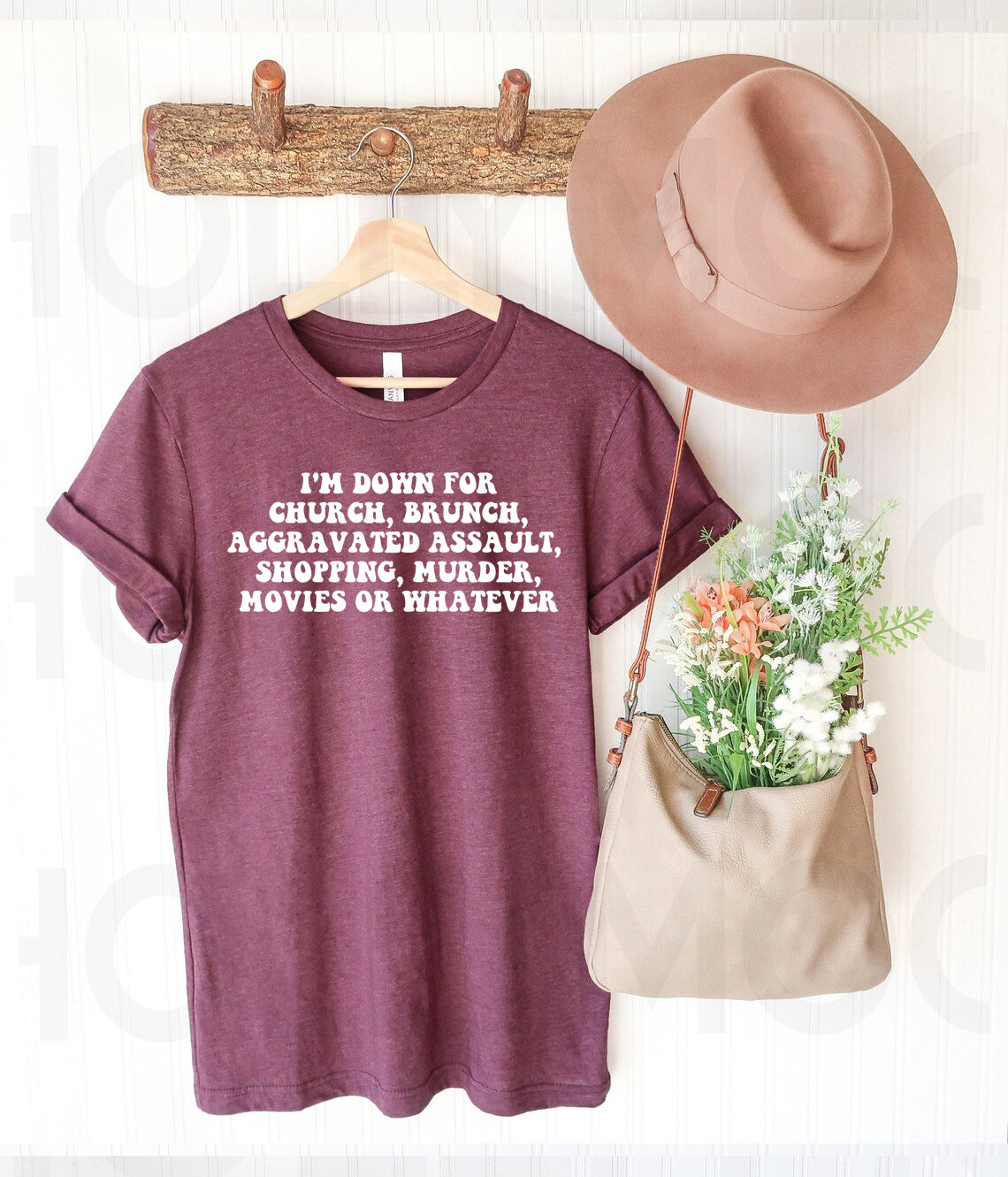 I'm Down for Whatever Graphic Tee