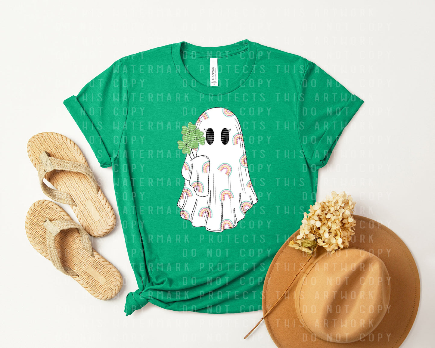 Lucky Ghost Graphic Tee