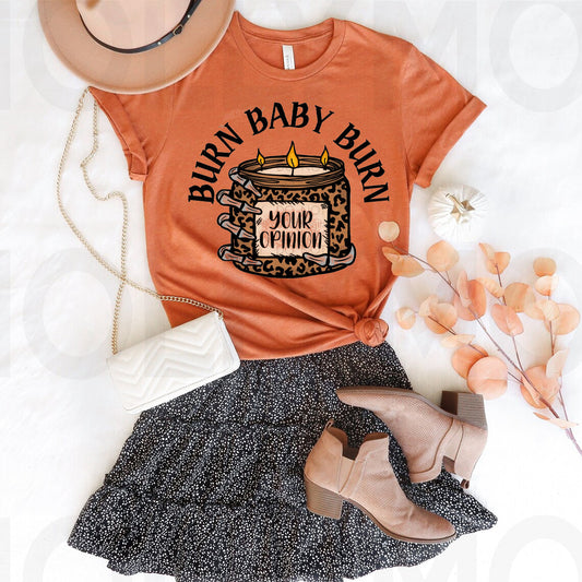 Burn Baby Burn Graphic Tee