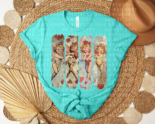 Cupid Angels Graphic Tee