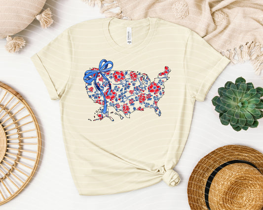Coquette USA Graphic Tee