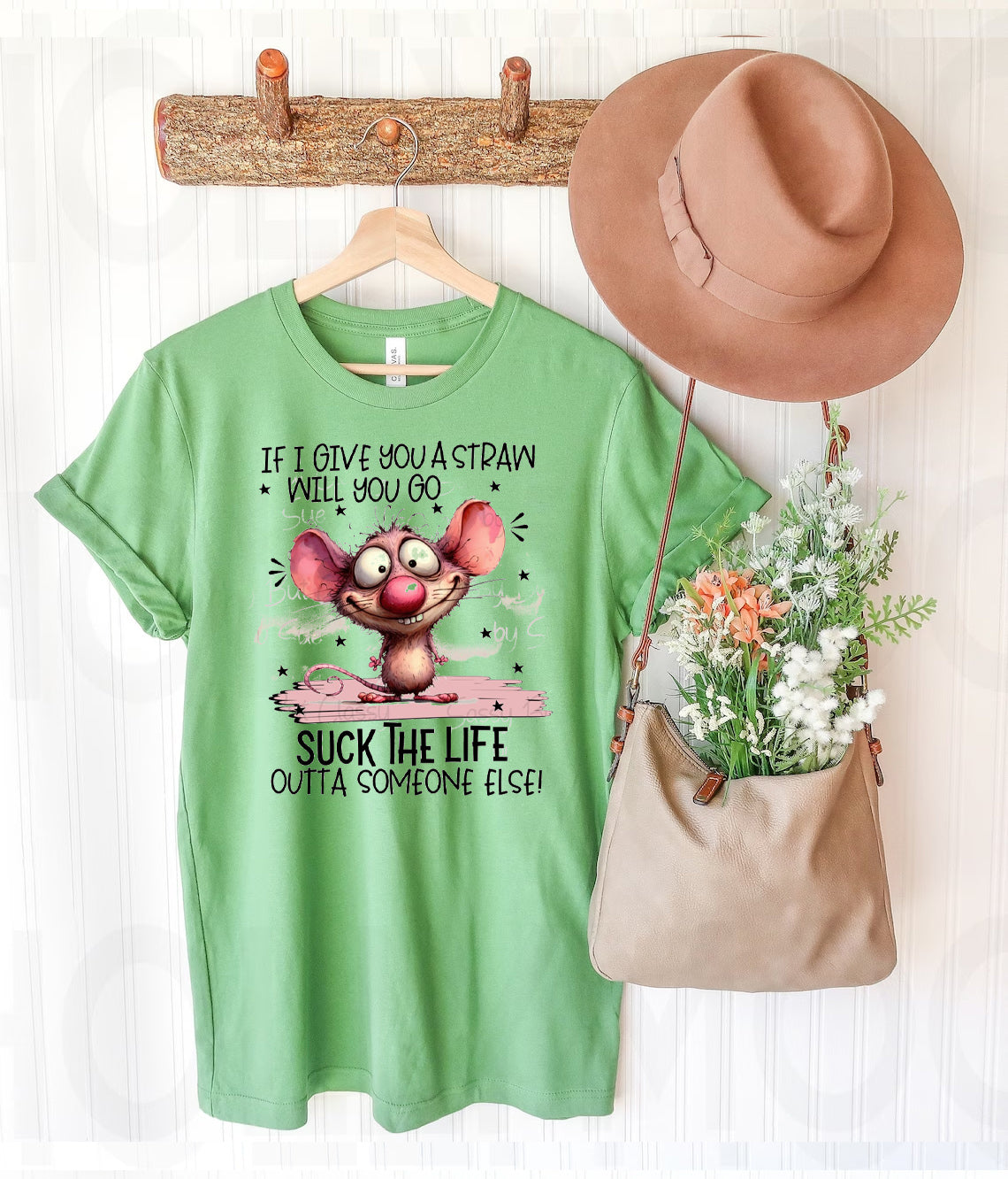 If I Give You a Straw Graphic Tee