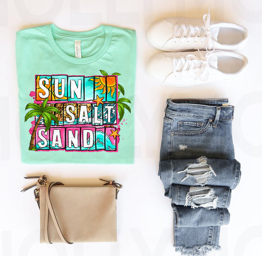 Sun Salt Sand Graphic Tee