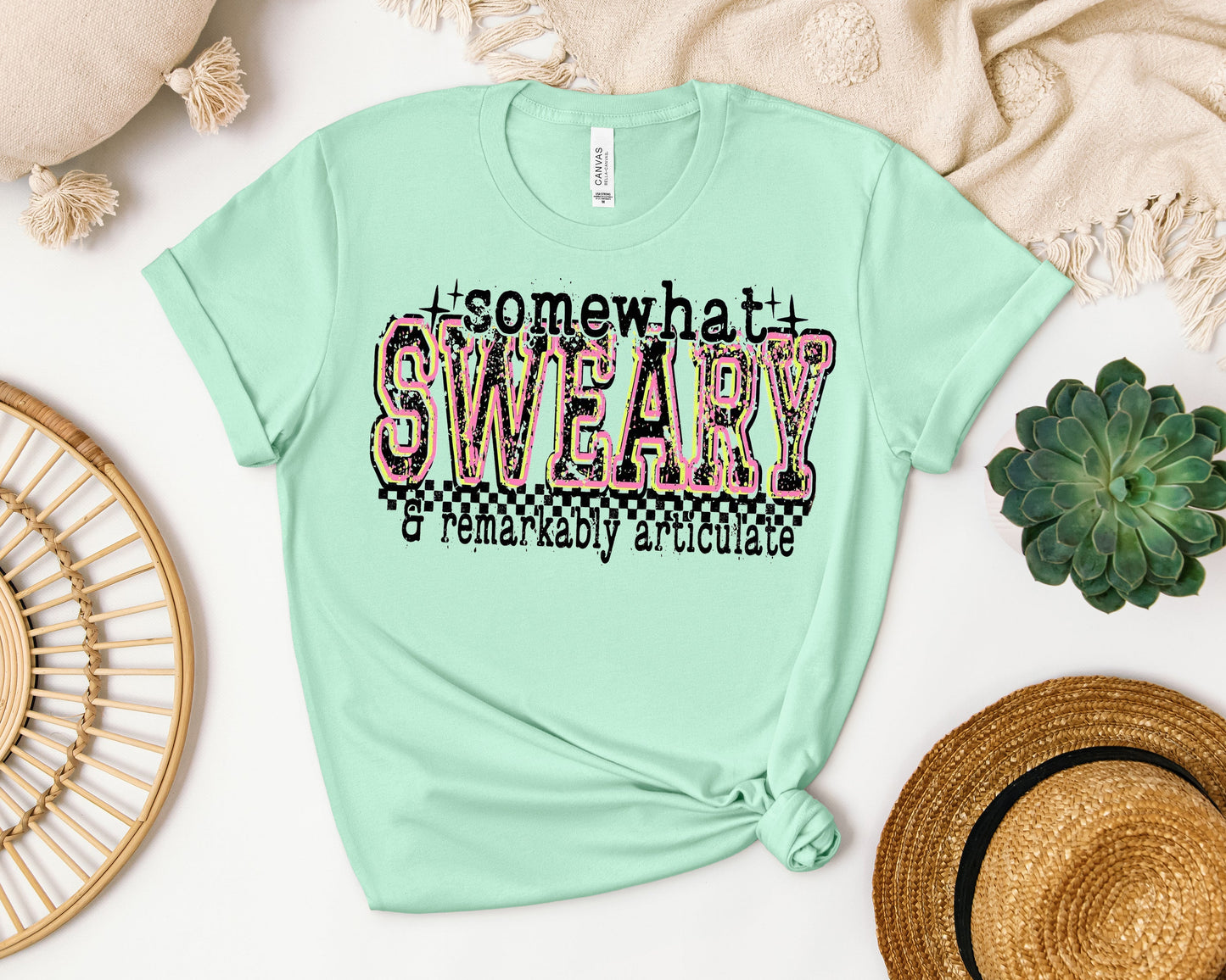 Somewhat Sweary & Remarkably Articulate Graphic Tee