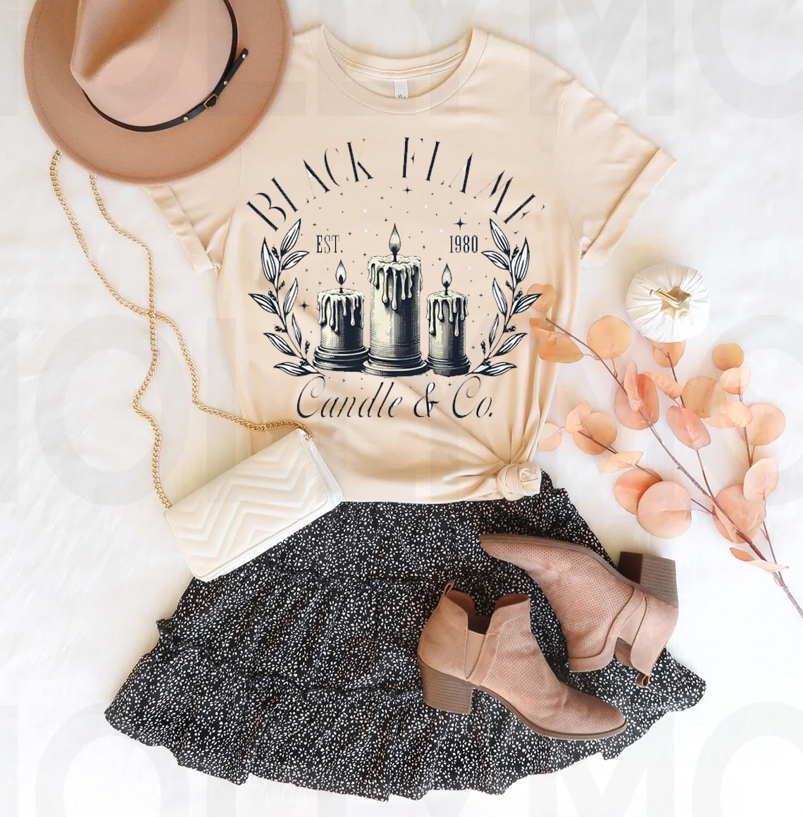 Black Flame Candle Co Graphic Tee