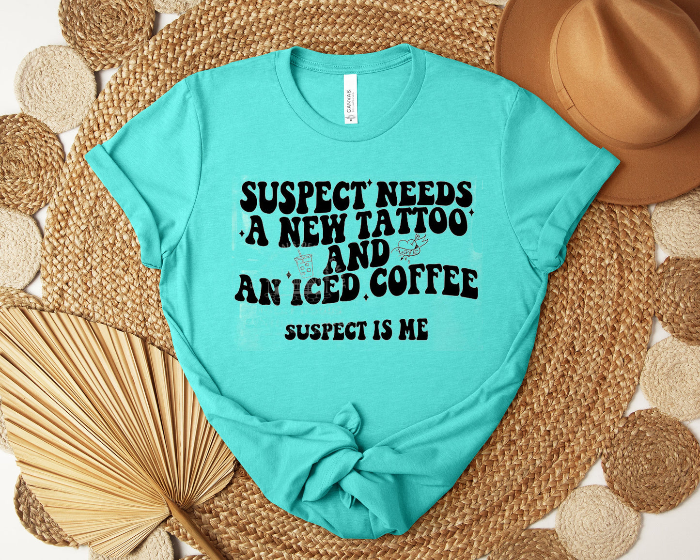 Suspect Needs a New Tattoo Graphic Tee