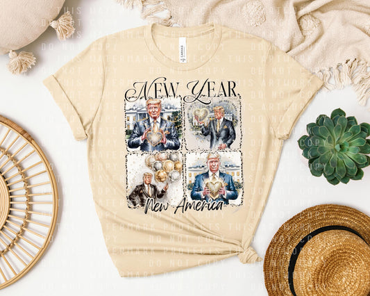 New Year New America Graphic Tee