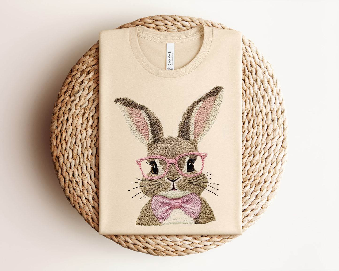 Stitched Bunny Graphic Tee