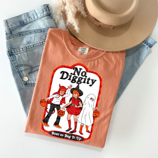 No Diggity Bout to Bag Up Graphic Tee