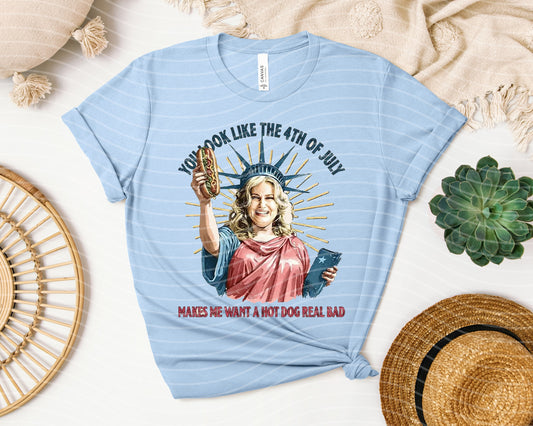 Makes Me Want a Hot Dog Graphic Tee