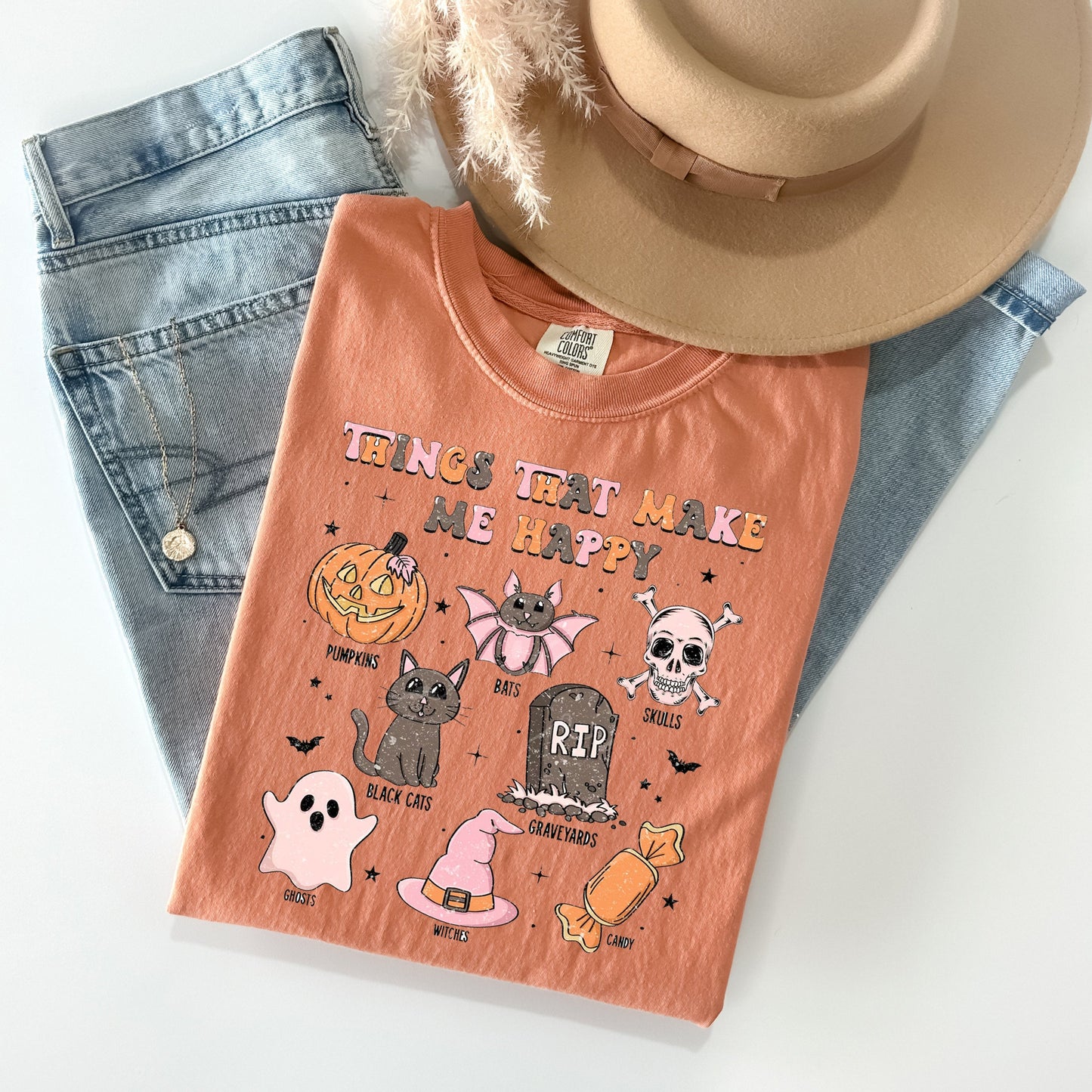 Things That Make Me Happy Graphic Tee