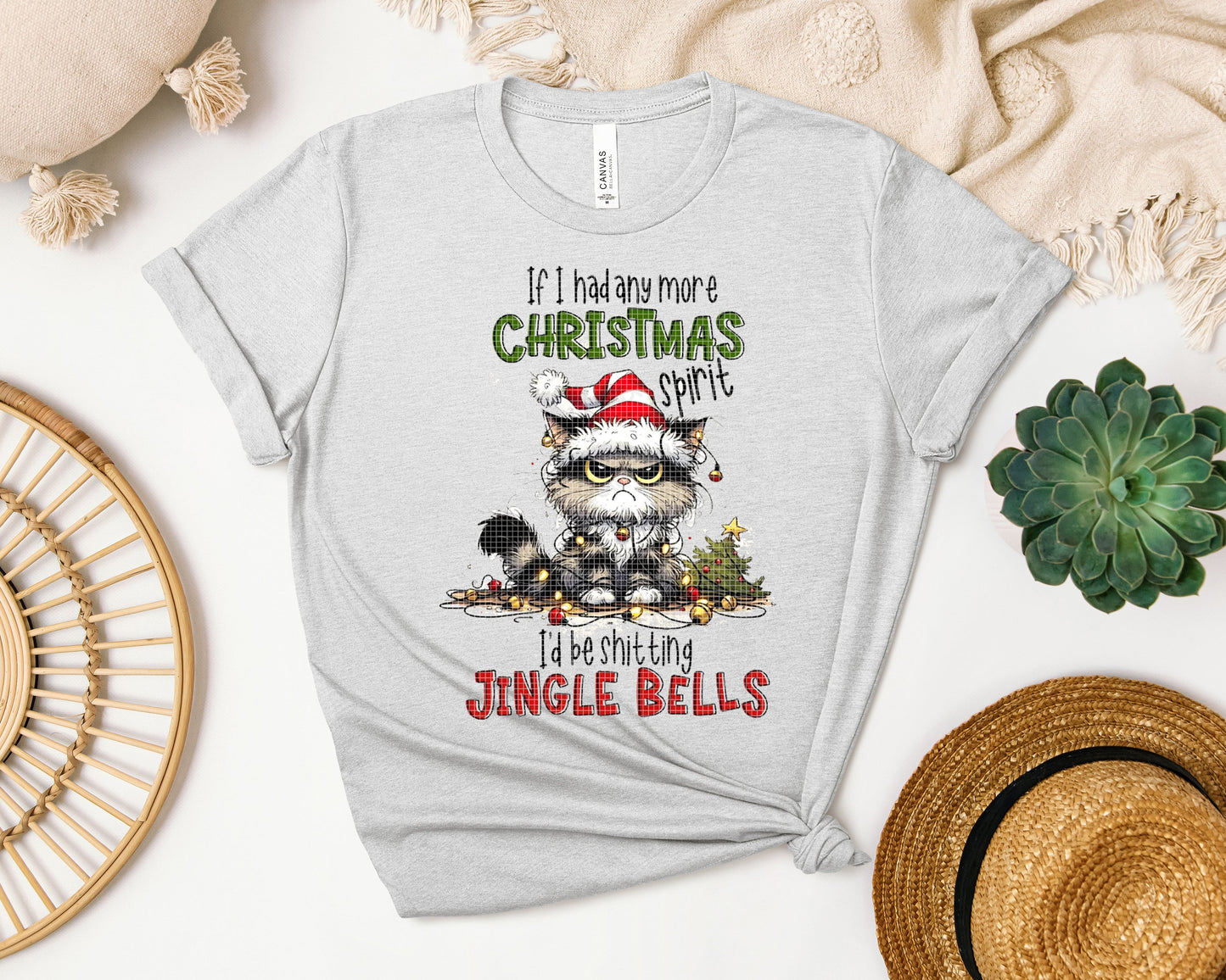 If I Had Any More Christmas Spirit Graphic Tee
