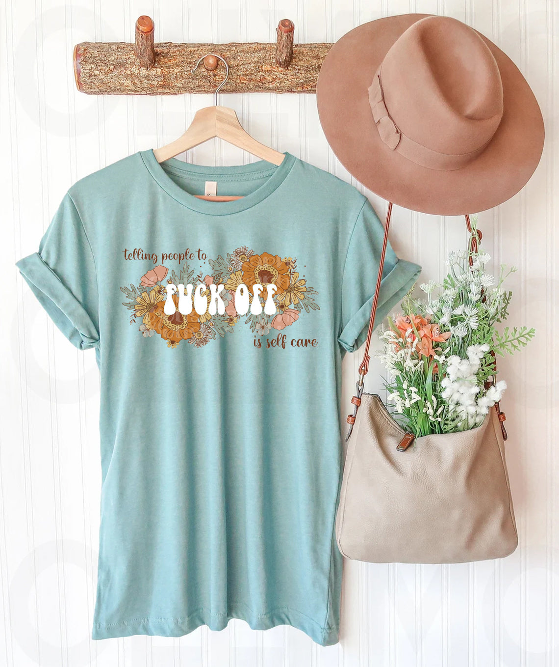 Telling People to F*** Off is Self Care Graphic Tee