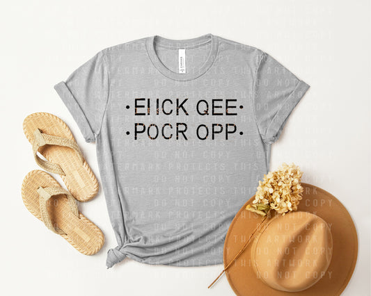 Hidden Swear Graphic Tee