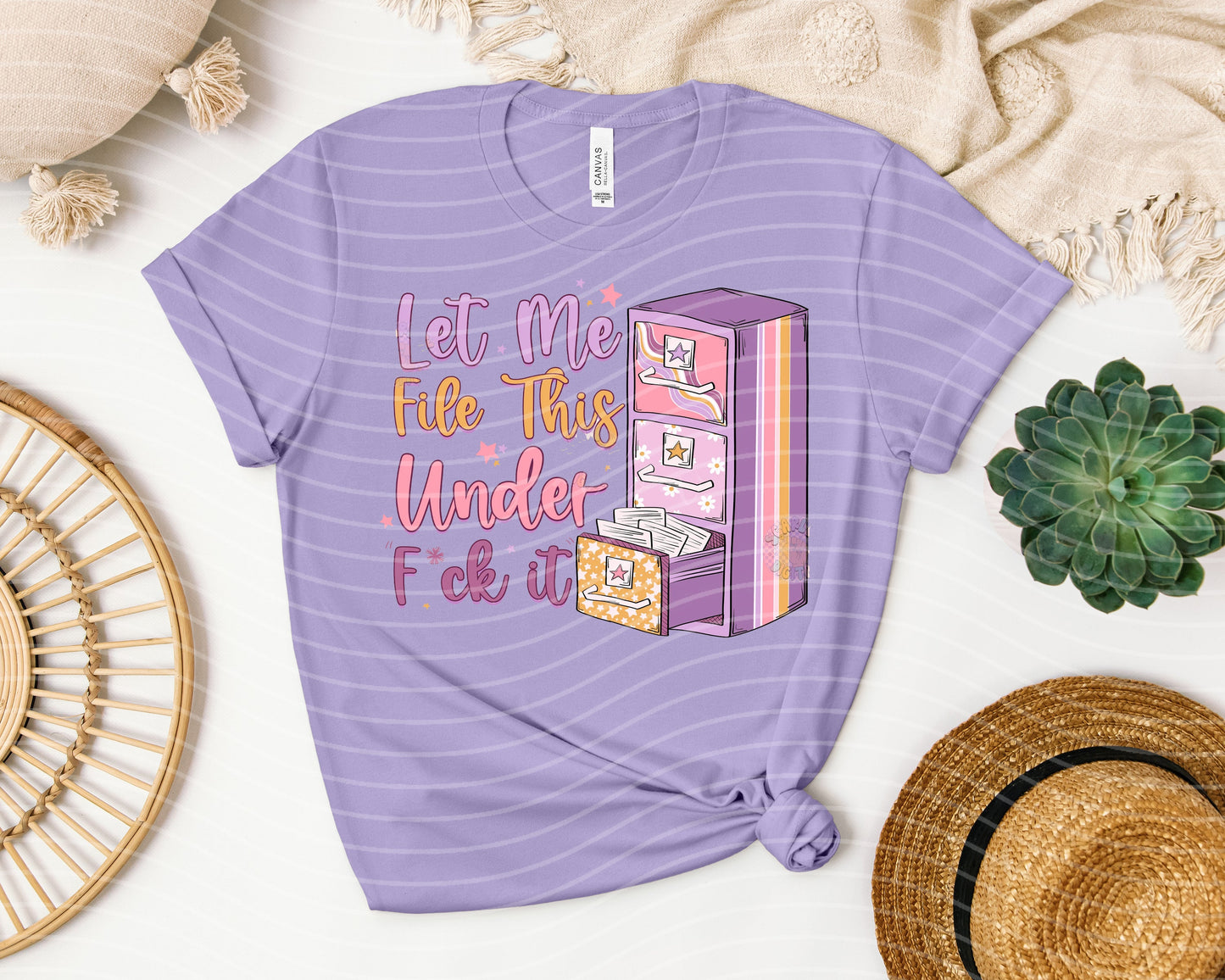 Let Me File This Under Graphic Tee