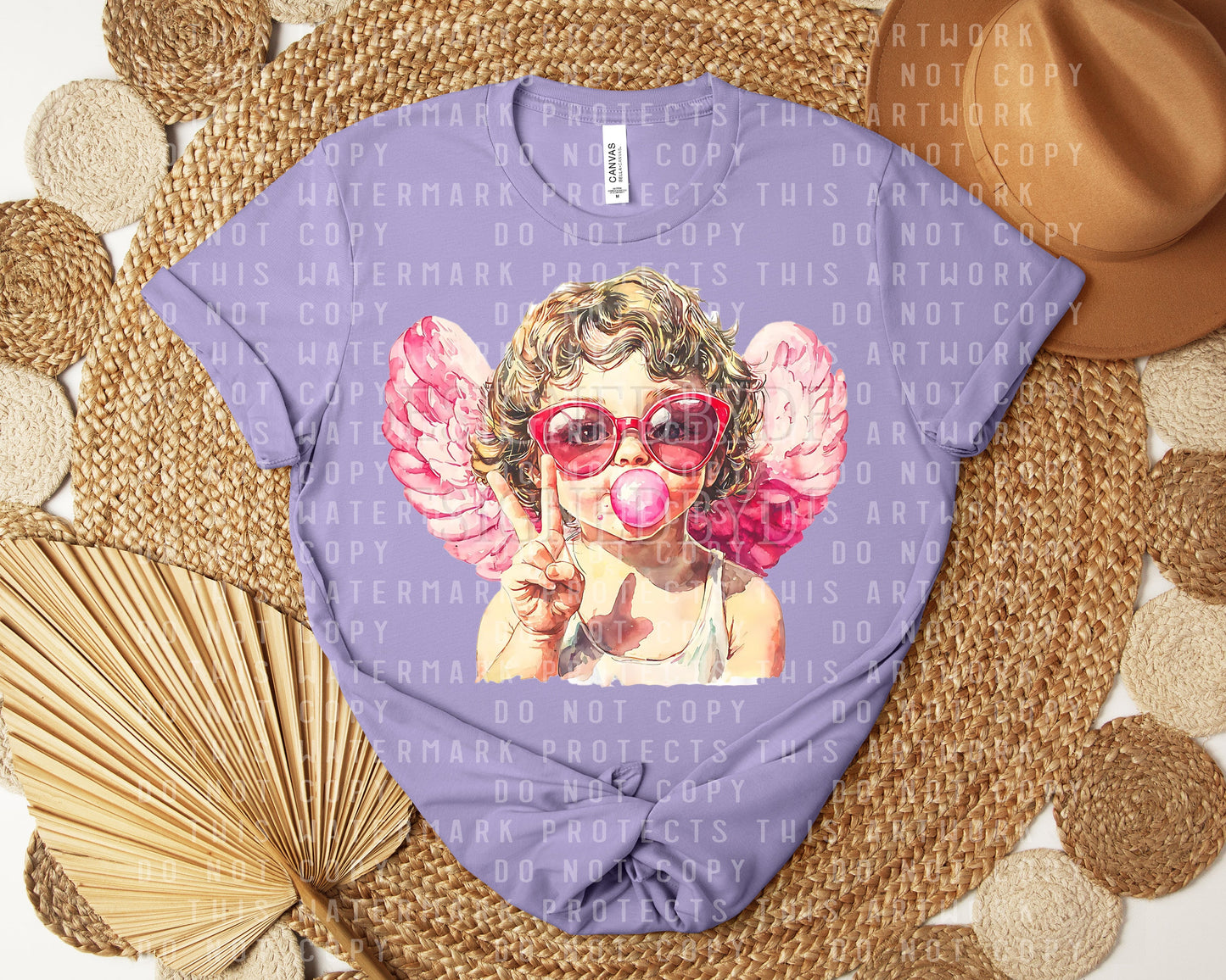 Cupid Bubblegum Graphic Tee