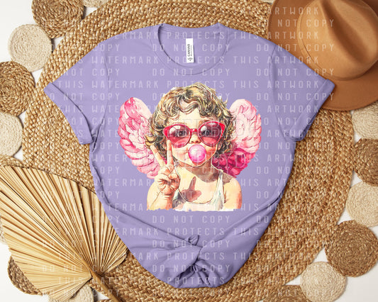 Cupid Bubblegum Graphic Tee