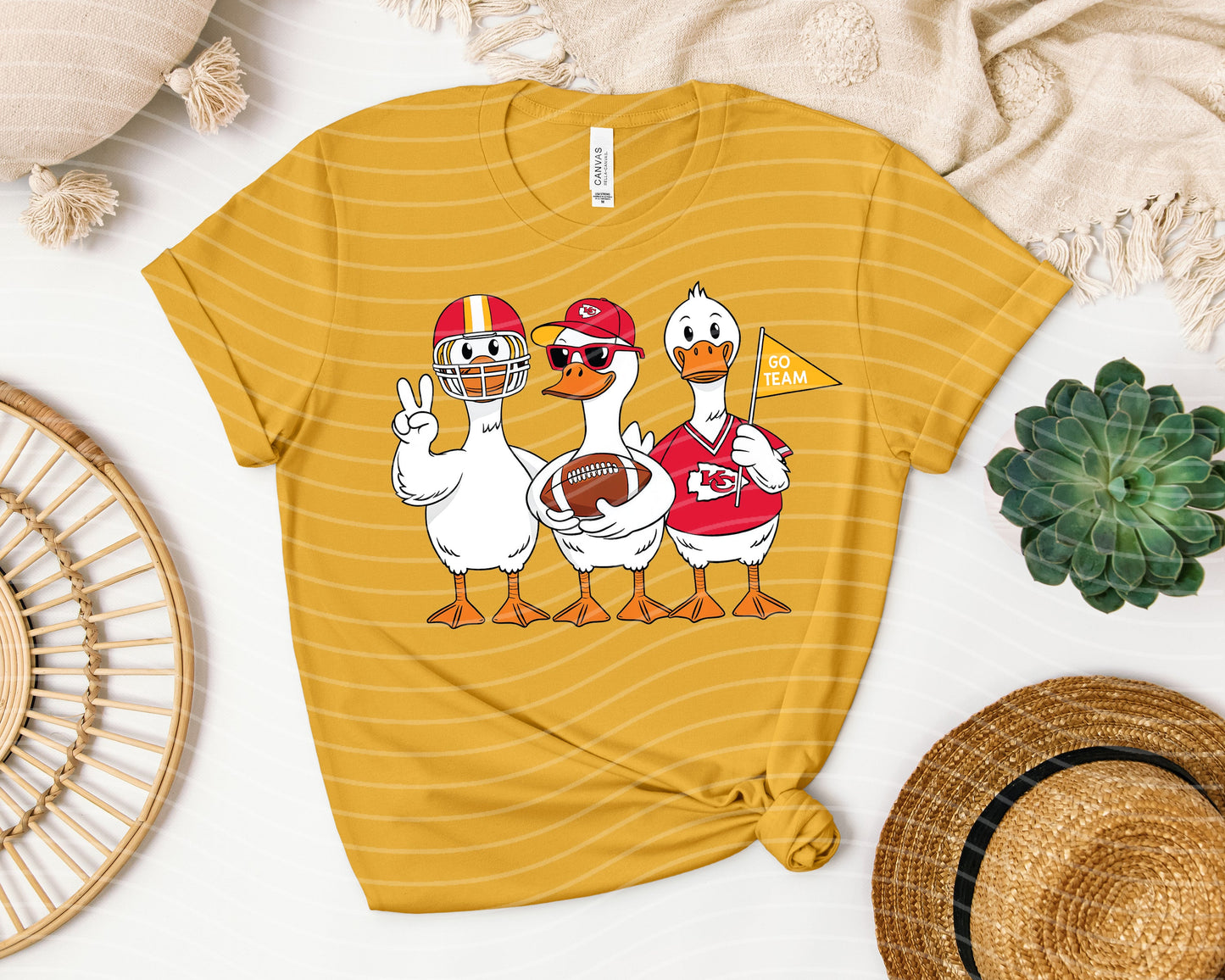 Chiefs Go Team Geese Graphic Tee