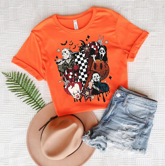 Horror Collage Graphic Tee