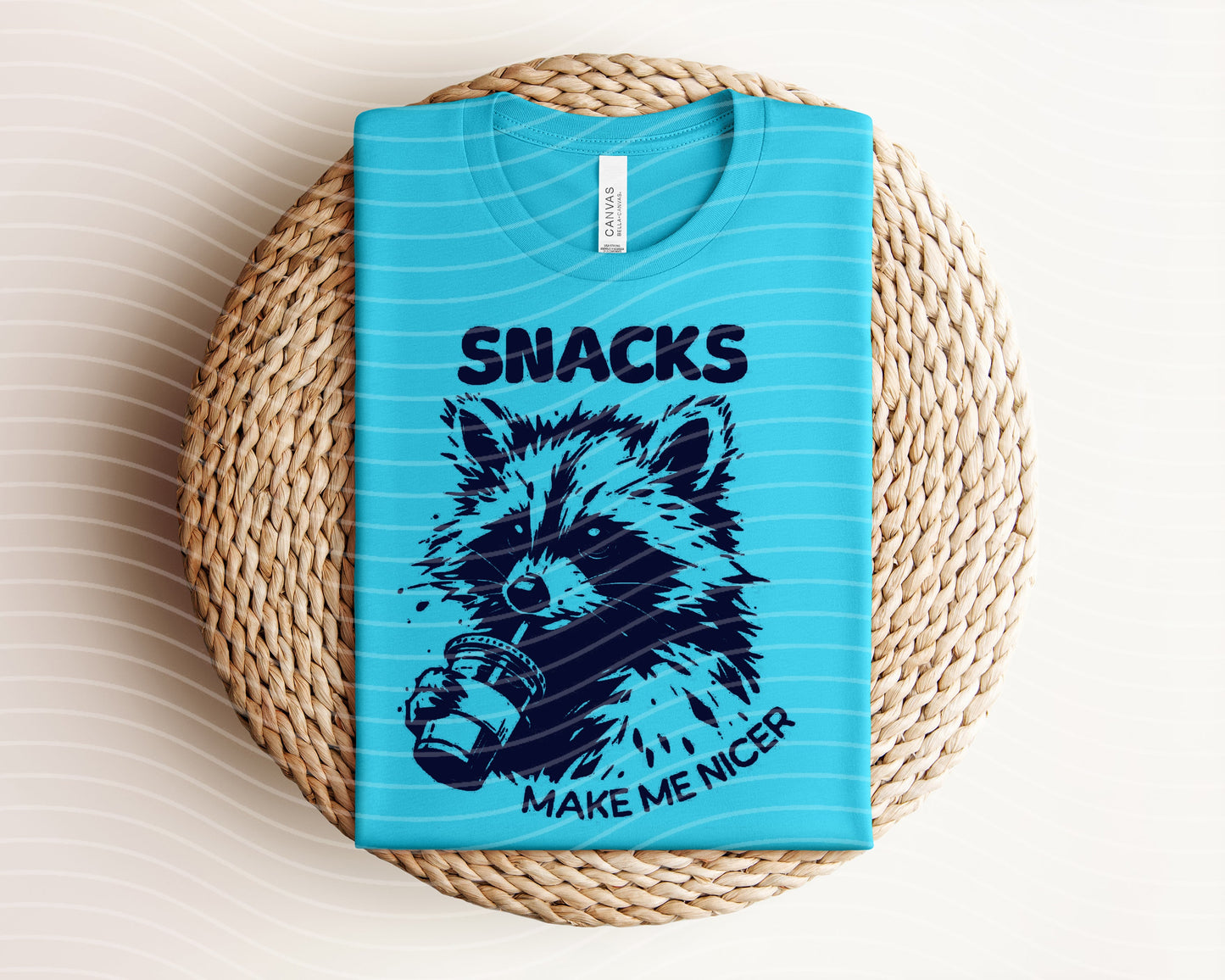 Snacks Make Me Nicer Graphic Tee