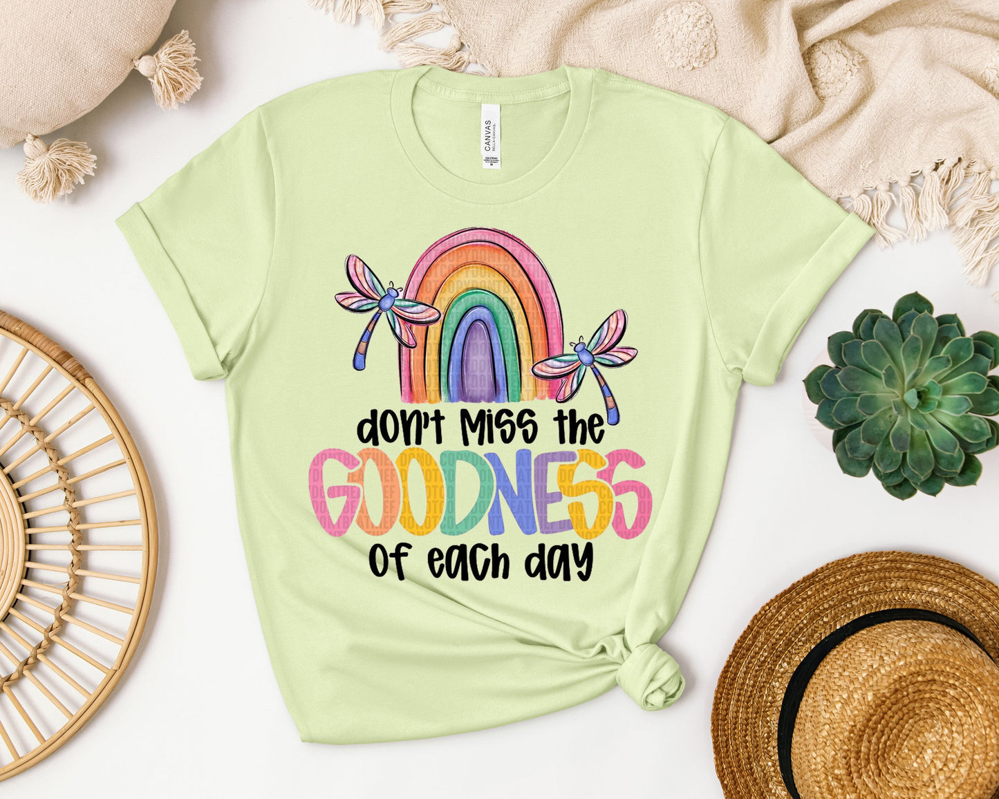 Don't Miss the Goodness of Each Day Graphic Tee